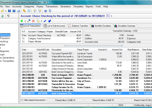 software - Account Xpress 3.9.3 screenshot