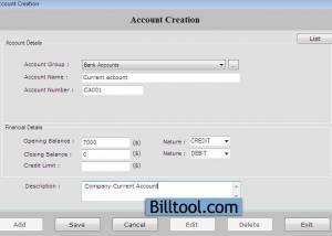 software - Accounting Tool 3.0.1.5 screenshot