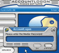 software - AccountLogon 2.5.1 screenshot