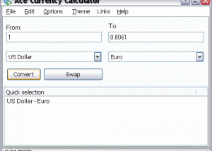 Ace Currency Calculator screenshot