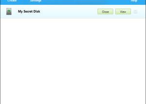 software - Ace Secret Disk 8.12 screenshot