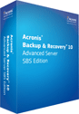 software - Acronis Backup and Recovery 10 Advanced Server SBS Edition build 11639 screenshot