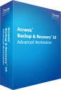 software - Acronis Backup and Recovery 10 Advanced Workstation Build # 12497 screenshot