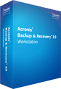 Acronis Backup & Recovery 10 Workstation screenshot