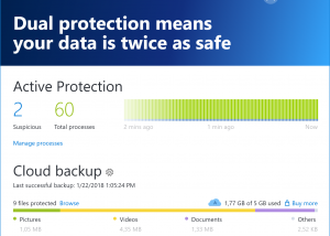 software - Acronis Ransomware Protection 2018.1340 screenshot