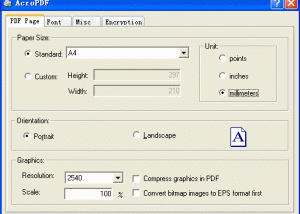 AcroPDF screenshot