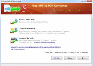 ACSOFT Free XPS to Word Converter screenshot