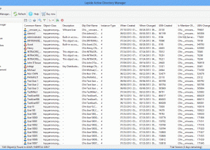 Active Directory User Manager screenshot