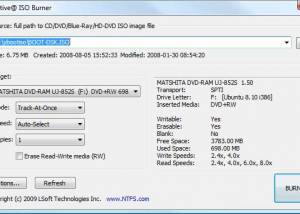 Full Active ISO Burner screenshot