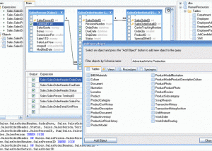 Active Query Builder ActiveX Edition screenshot