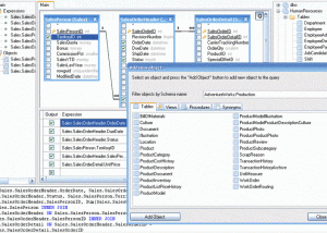 Active Query Builder for .NET screenshot