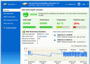 software - Active SMART 2.11 screenshot