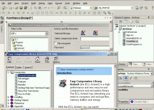 software - ActiveX Easy Compression Library 1.00 screenshot