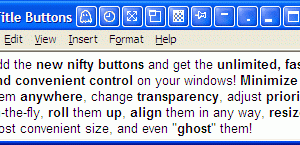 software - Actual Title Buttons 8.15.1 screenshot