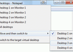 software - Actual Virtual Desktops 8.15.1 screenshot