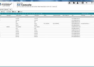 software - AD Management Software 2.0 screenshot