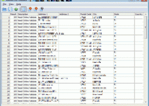 software - Address List Validator 1.0.2.2 screenshot