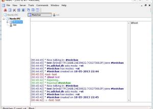 AdiIRC screenshot