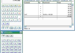 software - admaDIC Calculator 1.2.1 screenshot
