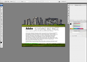software - Adobe PhotoShop CS4 11.0.1 screenshot