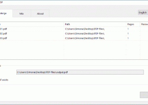 Adolix Split and Merge PDF screenshot