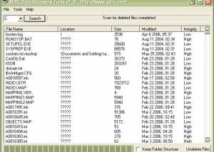 software - ADRC Data Recovery Tools 1.1 screenshot