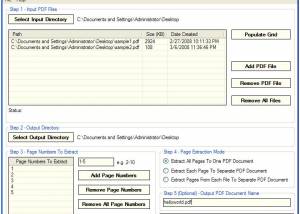 software - Advanced Batch PDF Splitter 1.10 screenshot