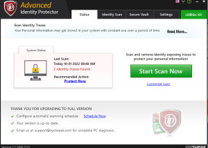 software - Advanced Identity Protector 2.2.1000.2715 screenshot