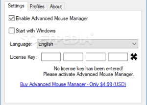 Full Advanced Mouse Manager screenshot