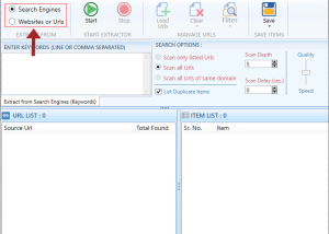 software - Advanced Online Email Extractor 11.2.2207.21 screenshot