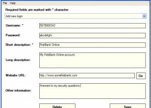 Advanced Rel Password Manager SQL Server screenshot