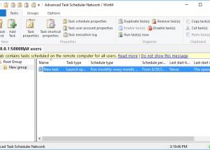 software - Advanced Task Scheduler Network 8.0.0.2207 screenshot