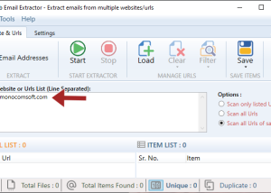 software - Advanced Web Email Extractor 11.1.2205.32 screenshot