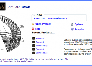 AEC 3D ReBar screenshot