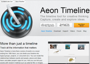 software - Aeon Timeline 3.4.14 screenshot