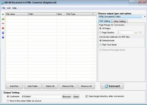 Ailt All Document to HTML Converter screenshot