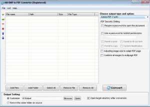 software - Ailt BMP to PDF Converter 7.1 screenshot