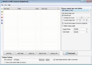 software - Ailt DOC to EMF Converter 7.1 screenshot