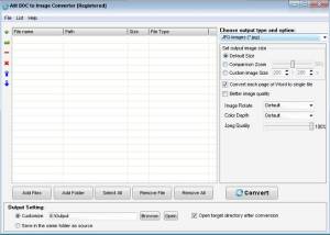 Ailt DOC to Image Converter screenshot