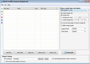 software - Ailt DOC to WMF Converter 7.1 screenshot