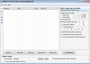 software - Ailt DOC XLS PPT to SWF Converter 7.1 screenshot