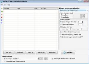 Ailt EMF to SWF Converter screenshot