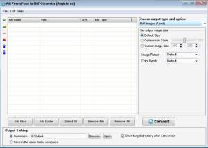 software - Ailt PowerPoint to EMF Converter 7.1 screenshot