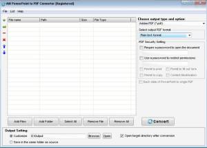 Ailt PowerPoint to PDF Converter screenshot