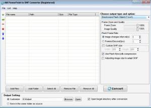 Ailt PowerPoint to SWF Converter screenshot