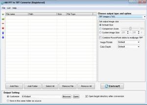 software - Ailt PPT to TIFF Converter 7.1 screenshot