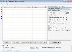 software - Ailt RTF DOC to SWF Converter 7.1 screenshot