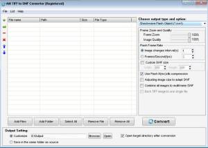 software - Ailt TIFF to SWF Converter 7.1 screenshot