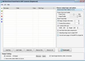 software - Ailt Word Excel PowerPoint to SWF Converter 7.1 screenshot