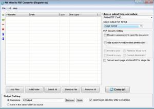 Ailt Word to PDF Converter screenshot
